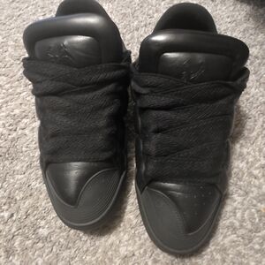 Lanvin Curb XL Nappa Black Men’s Sneakers